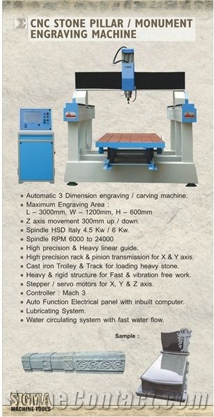 CNC Stone Engraving Machine