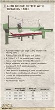 E -15/16/17 Automatic Bridge Type Edge Cutting Machine