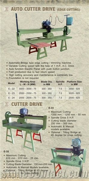 E-22/23/24 Mitre Saw Stone Tile Edge Cutting Machine