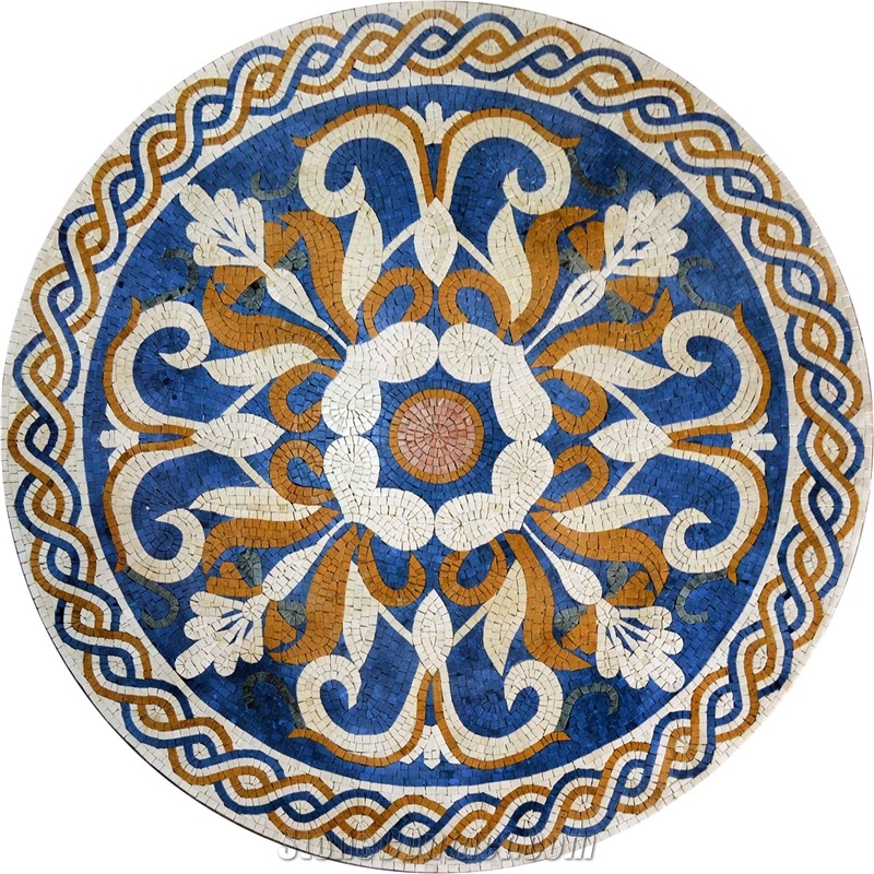 Table Top Mosaic Medallion