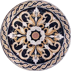 Table Top Mosaic Medallion