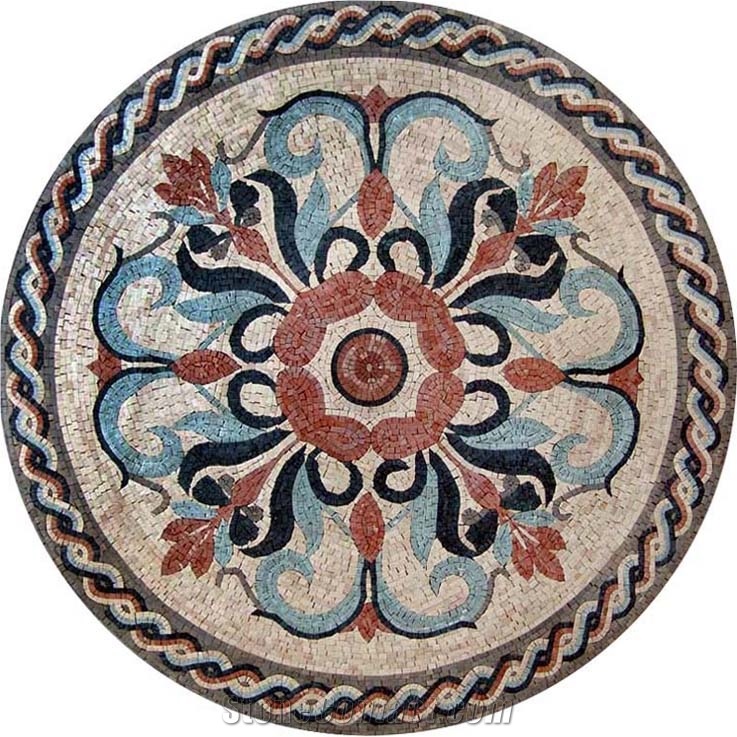 Table Top Mosaic Medallion