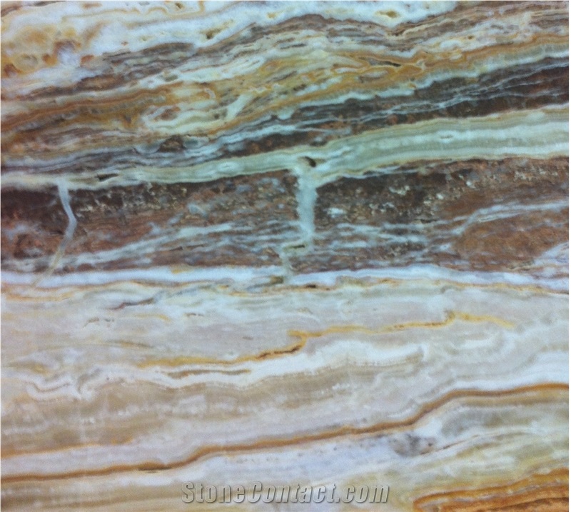 Persian Tra-Onyx Travertine Block