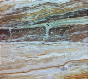 Persian Tra-Onyx Travertine Block