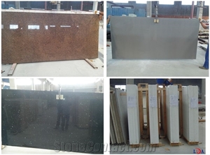 15 Years Gurantee Man-Made Quartz Stone Slabs Factory