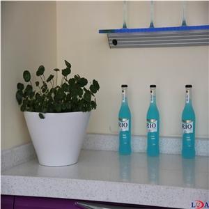 Artificial Quartz Stone Vanitytops, White Quartz Stone Vanity