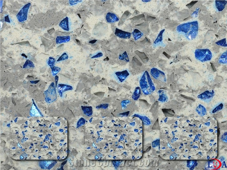 Blue Quartz Tiles for Floor or Wall