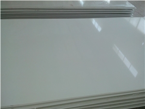 Pure White Quartz Stone Slab Pure White Quartz Stone Slab