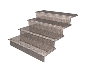 G664 Granite Stairs, Red Granite Stairs