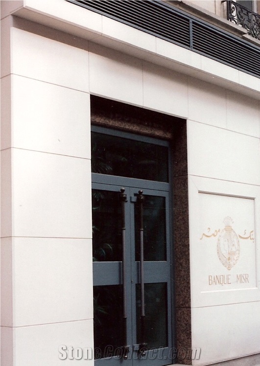Pierre De Capri Limestone Facade, Crema Capri Beige Limestone Facades