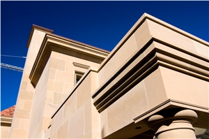 Linden Sandstone Walling, Beige Sandstone Walling