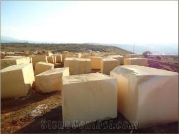 Imperial Sandstone (Yellow), Spain Yellow Sandstone Block