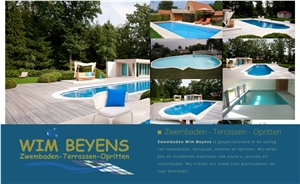 Landscaping Pattern, Pool Coping