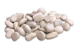 Loose Stone - Timor White, White Marble Pebble & Gravel