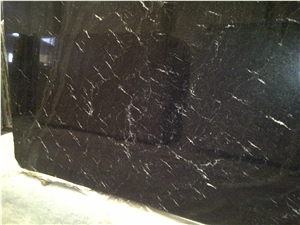 Via Lactea Granite Block, Brazil Black Granite