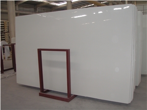 Pure White Artificial Crystallized Glass Stone Pure White Artificial Crystallized Glass Stone