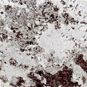 Polished Alaska White Slabs & Tiles, Brazil White Granite