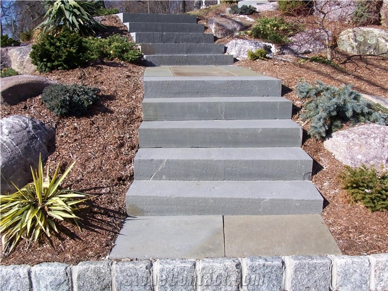 Pennsylvania Blue Stone Natural, Fieldstone & Step Treads