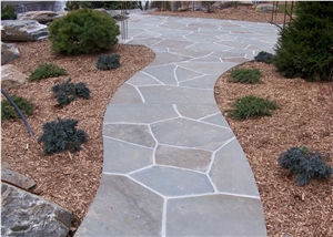 Pennsylvania Irregular Flagstone, Pennsylvania Blue Stone Flagstone