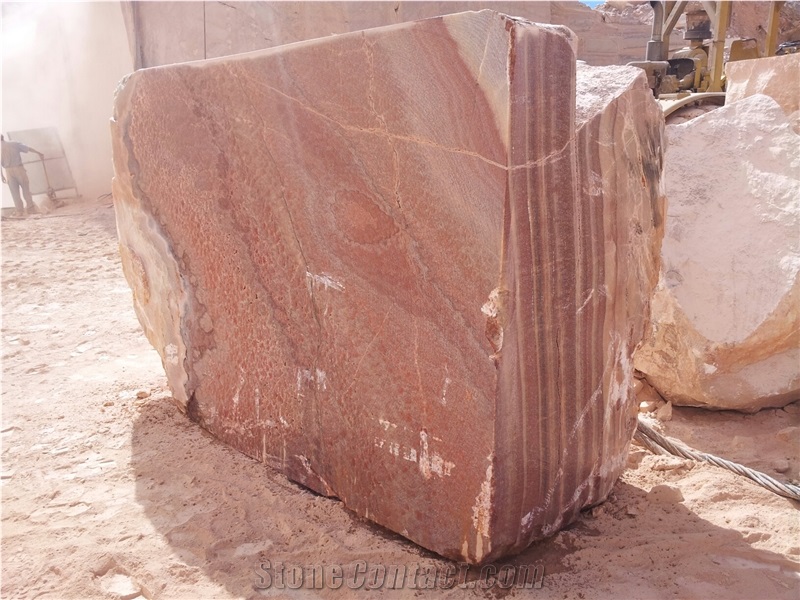 Rojo Vulkano Onyx Blocks, Mexico Red Onyx