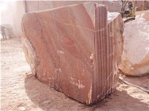 Rojo Vulkano Onyx Blocks, Mexico Red Onyx