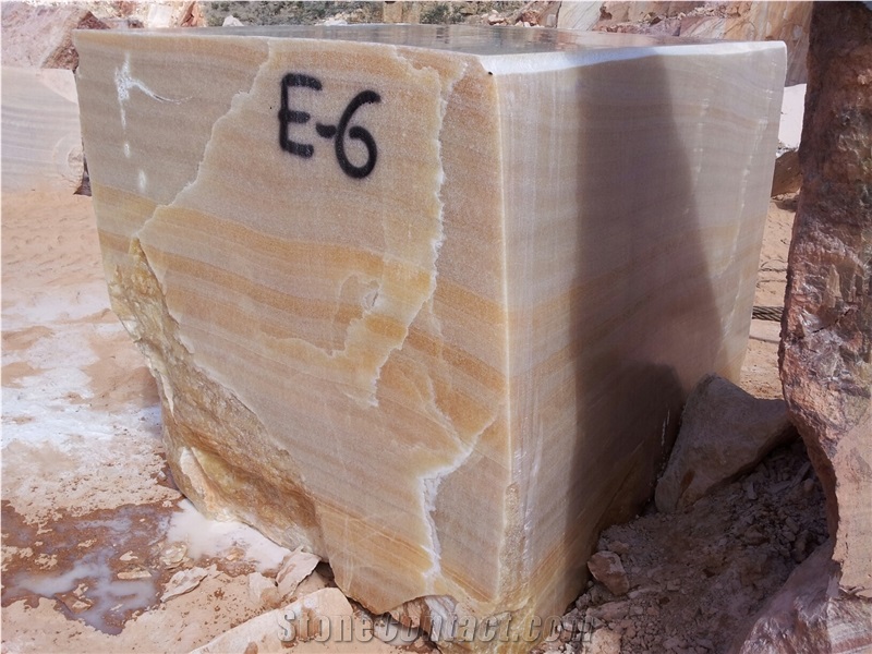 Tropicale Onyx Blocks, Mexico Yellow Onyx