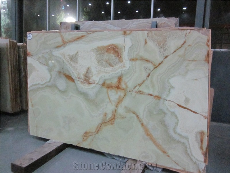 Green Onyx Slabs & Tiles