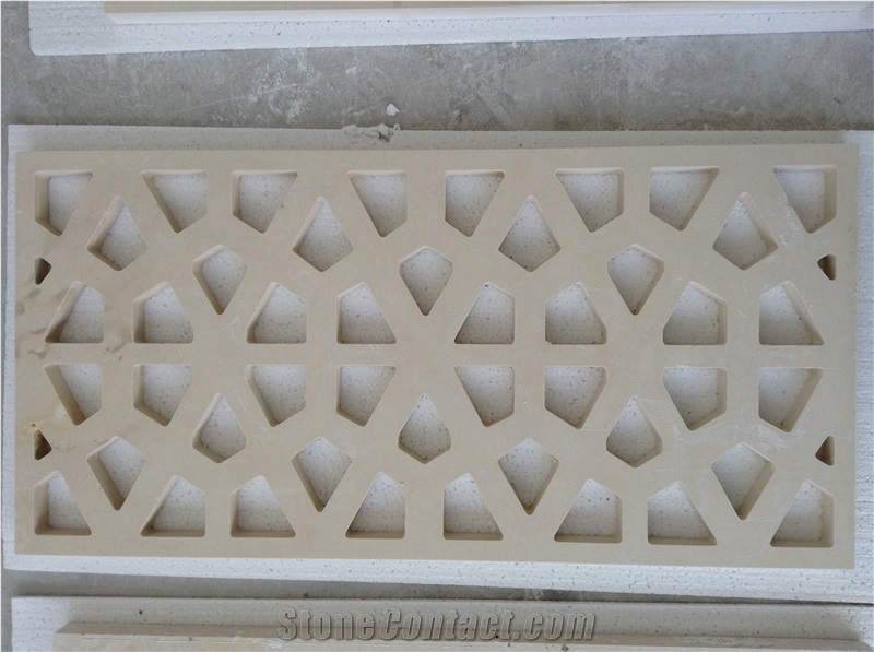 Architectural 3, Beige Marble Home Decor