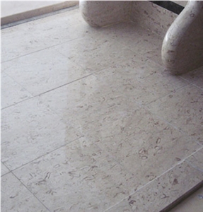 Turkey Crema Perla Limestone Stairs Application
