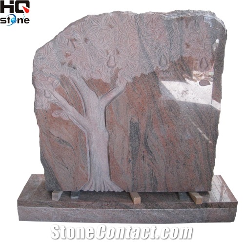 China Multicolor Red Tree Monument