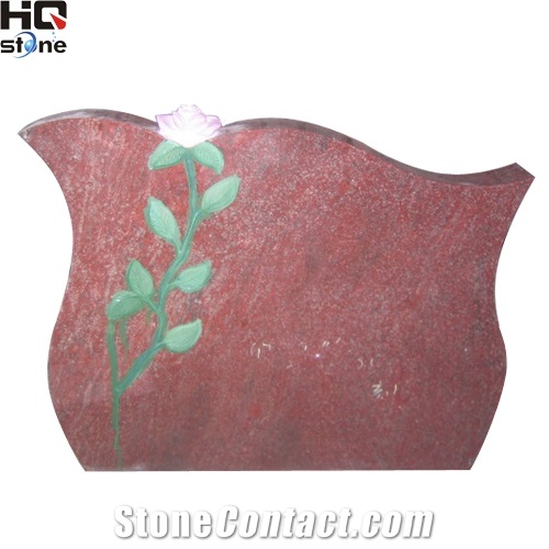 Red American Style Monument, Red Granite Monuments