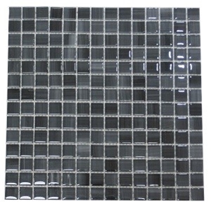 Lagoon 1" X 1" Square Glass Mosaic