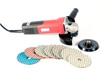 Master Wholesale Hand Held Marble & Granite Economy Dry Polishing Kit-Grade Diteq G30005 Variable Speed Grinder