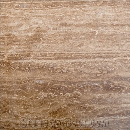 Peru Walnut Travertine Honed & Filled Tiles 12" X 12"