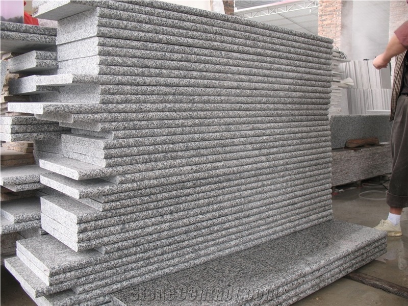 G623 Granite Stairs and Steps,White Granite Stairs and Steps,Inside Granite Stair and Step
