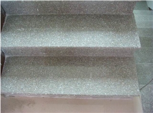 G636 Granite Stairs and Steps,Red Granite Stairs and Steps,Inside Granite Stair and Step