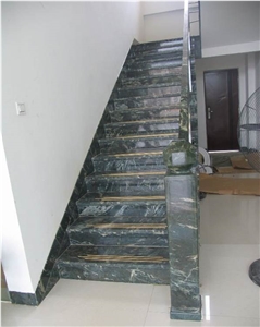 Green Marble Stairs and Steps,Inside Stone Stair and Step Green Marble Stairs and Steps,Inside Stone Stair and Step