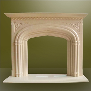 Stone Fireplace,Marble Fireplace Design,Beige Marble Fireplace Surround