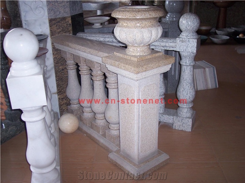 Yellow G682 Granite Balcony Baluster