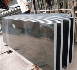 120x60x4cm Shanxi Black Granite Slabs with Golden Spots