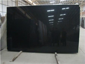 Discount Price Absolute Black Granite Polished Slabs, Shanxi Black , Absolute Black , Nero Assoluto Granite Slabs & Tiles