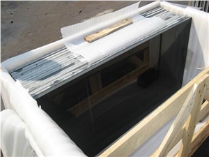 Polished Absolute Black Granite Tiles,Polished Shanxi Black 1200x600x20mm