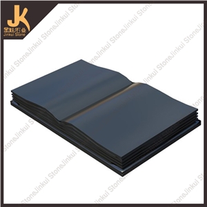 Granite Book Shaped Slant Monument