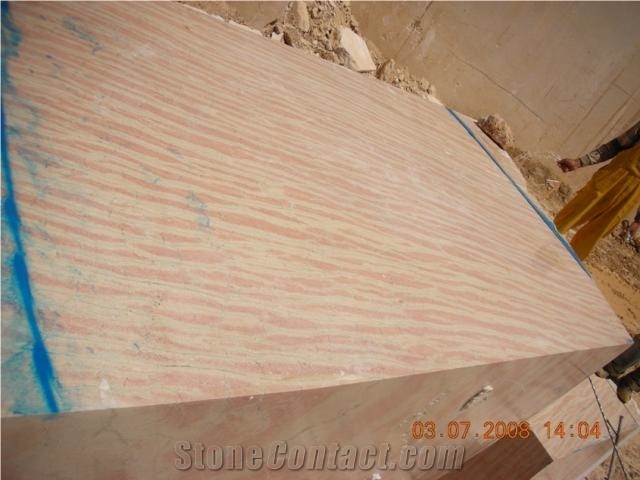 Zebra Pink Marble Blocks