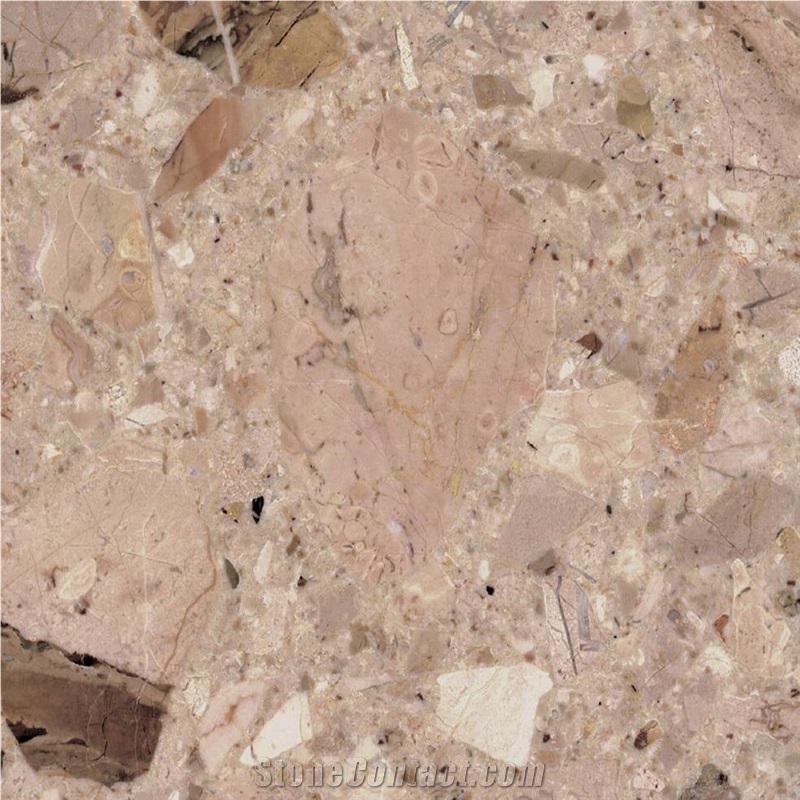 Breccia Aurora San Carlo Marble Slabs & Tiles, Italy Beige Marble
