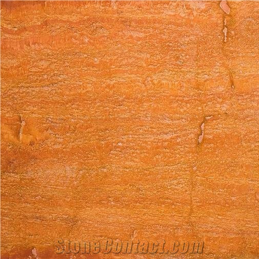 Orange Travertine