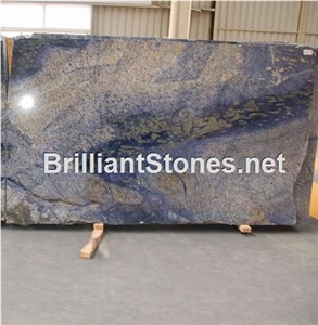 Brazil Azul Bahia Granite Slab,Natural Luxury Granite Slab