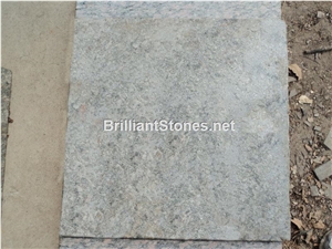 Green Quartzite Tiles Honed, China Green Quartzite