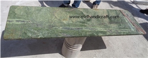Rainforest Green, Bidasar Green Marble Tops
