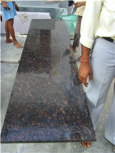 Tan Brown Granite Slabs, India Brown Granite Tile